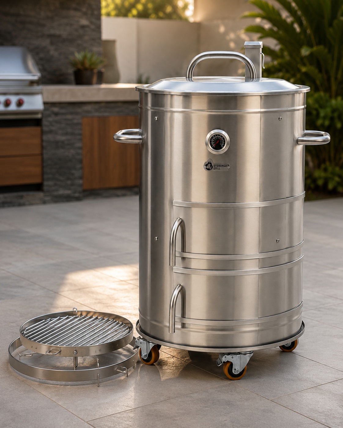Cilindro Ahumador Mediano Premium 2